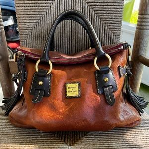 Lovingly used Dooney and Bourke natural color satchel